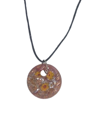 Collar cristal con cordón